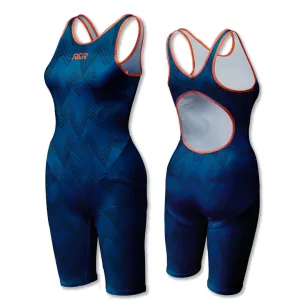 AquaVerve Elite Women's Open Back Kneeskin Tech Suit Swimsuit