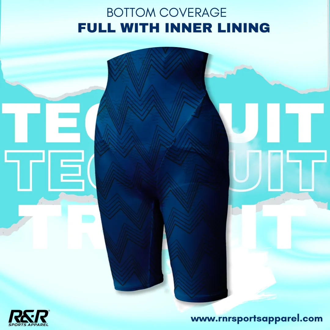 AquaVerve Elite Women's Open Back Kneeskin Tech Suit Swimsuit