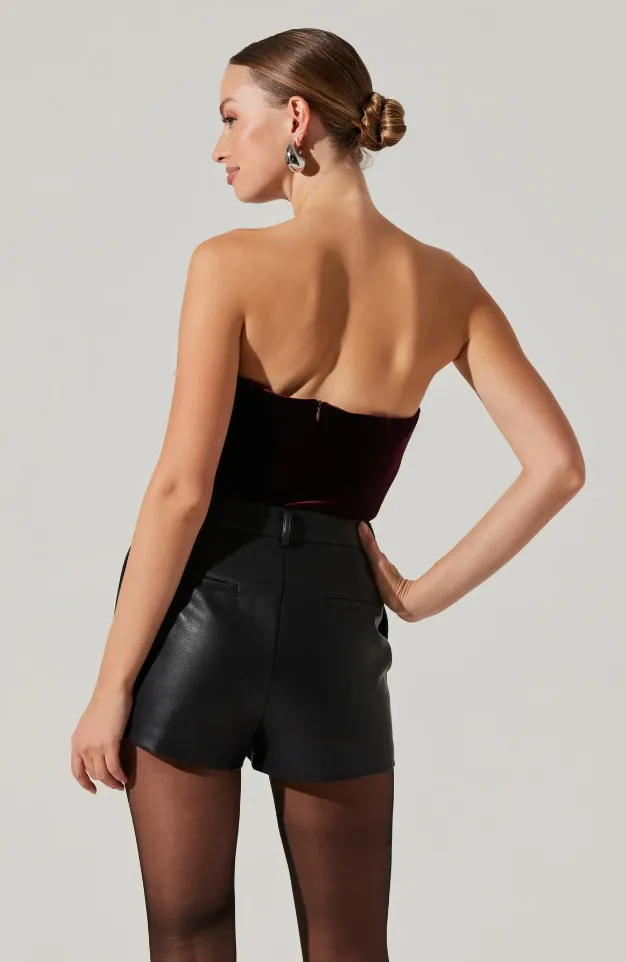 Arista Sweetheart Velvet Top Wine