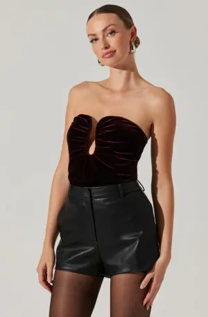 Arista Sweetheart Velvet Top Wine