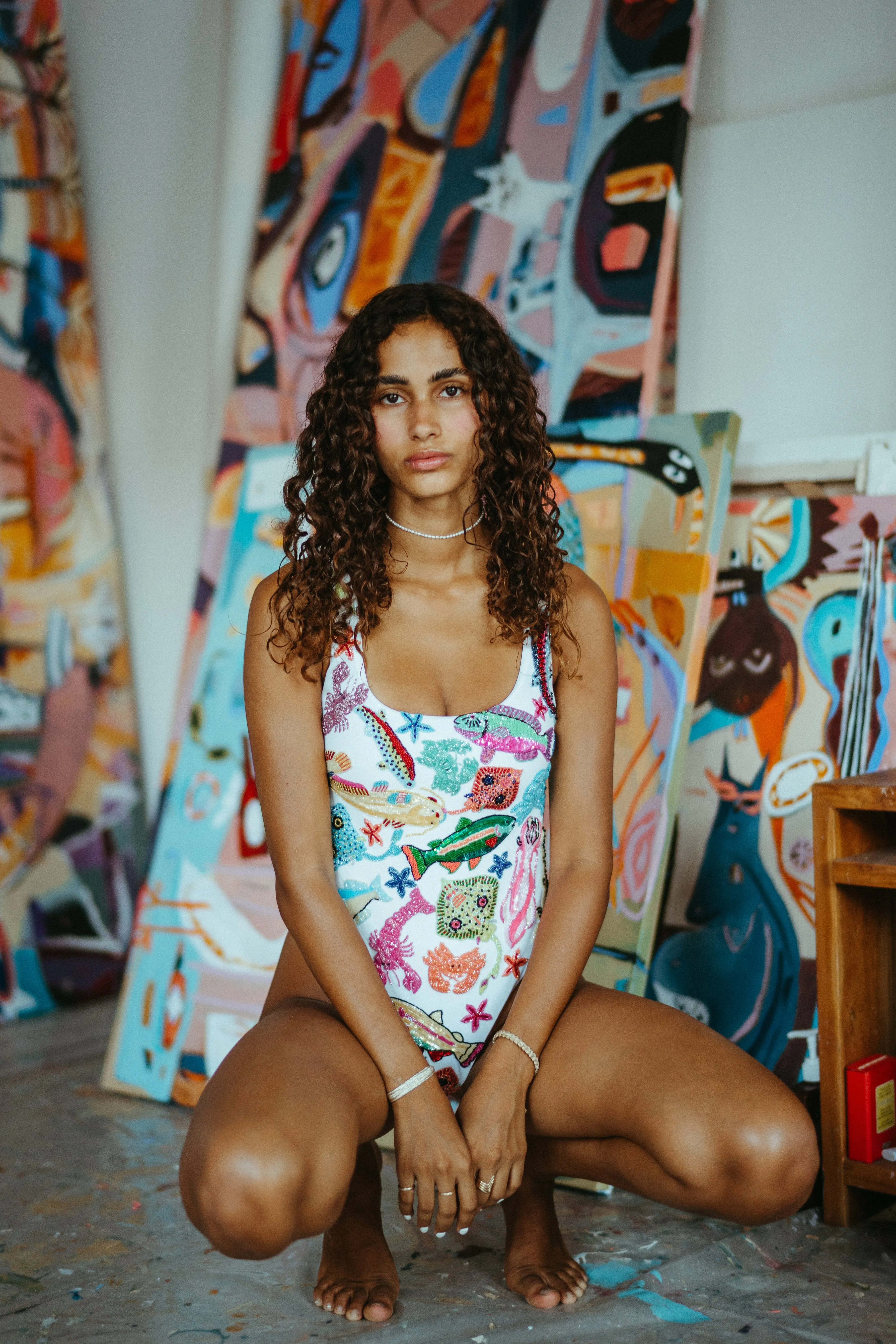 Arizona One Piece Swimsuit White
