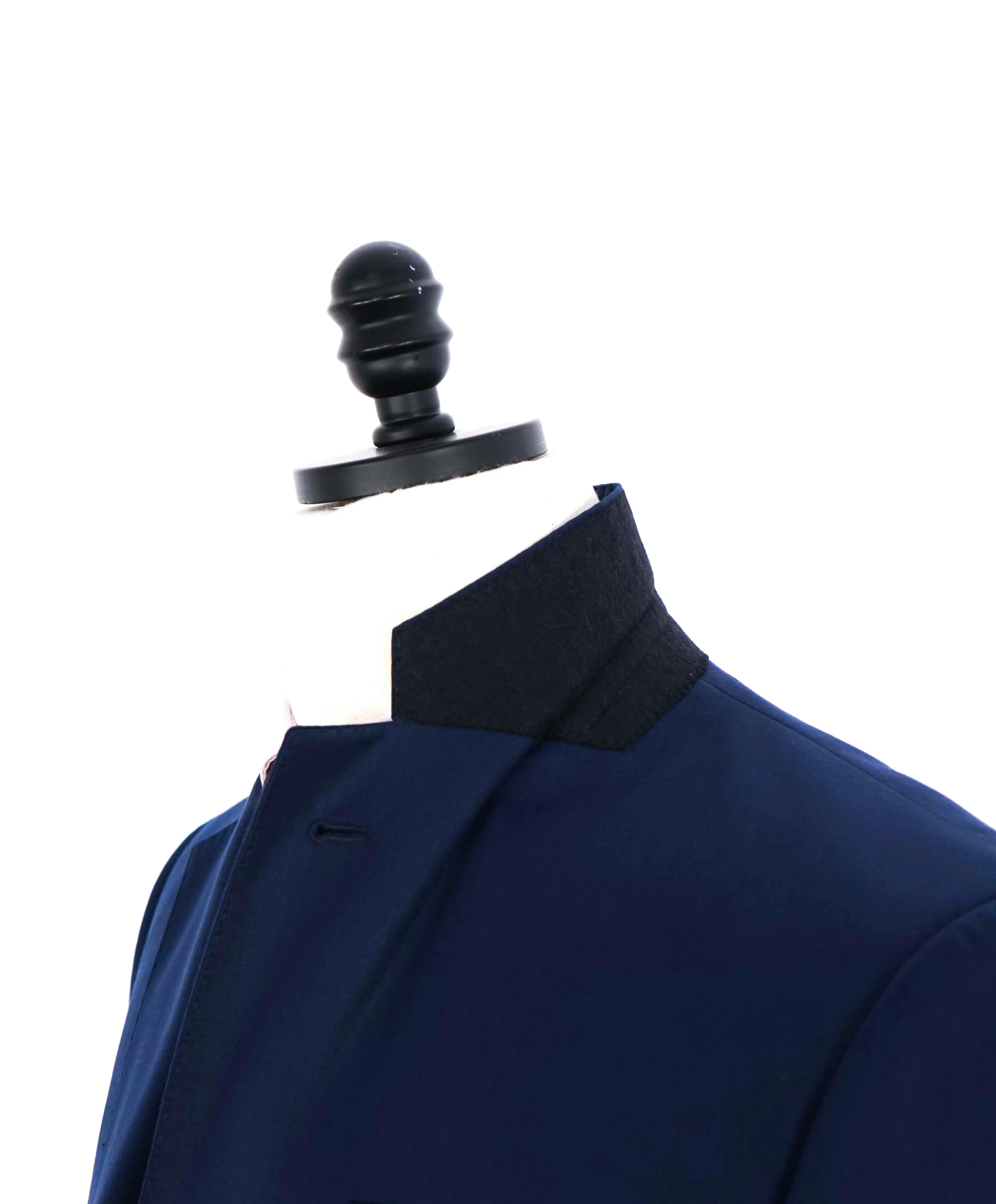 ARMANI COLLEZIONI -  Cobalt Blue 2-Button Notch Lapel Suit - 40R