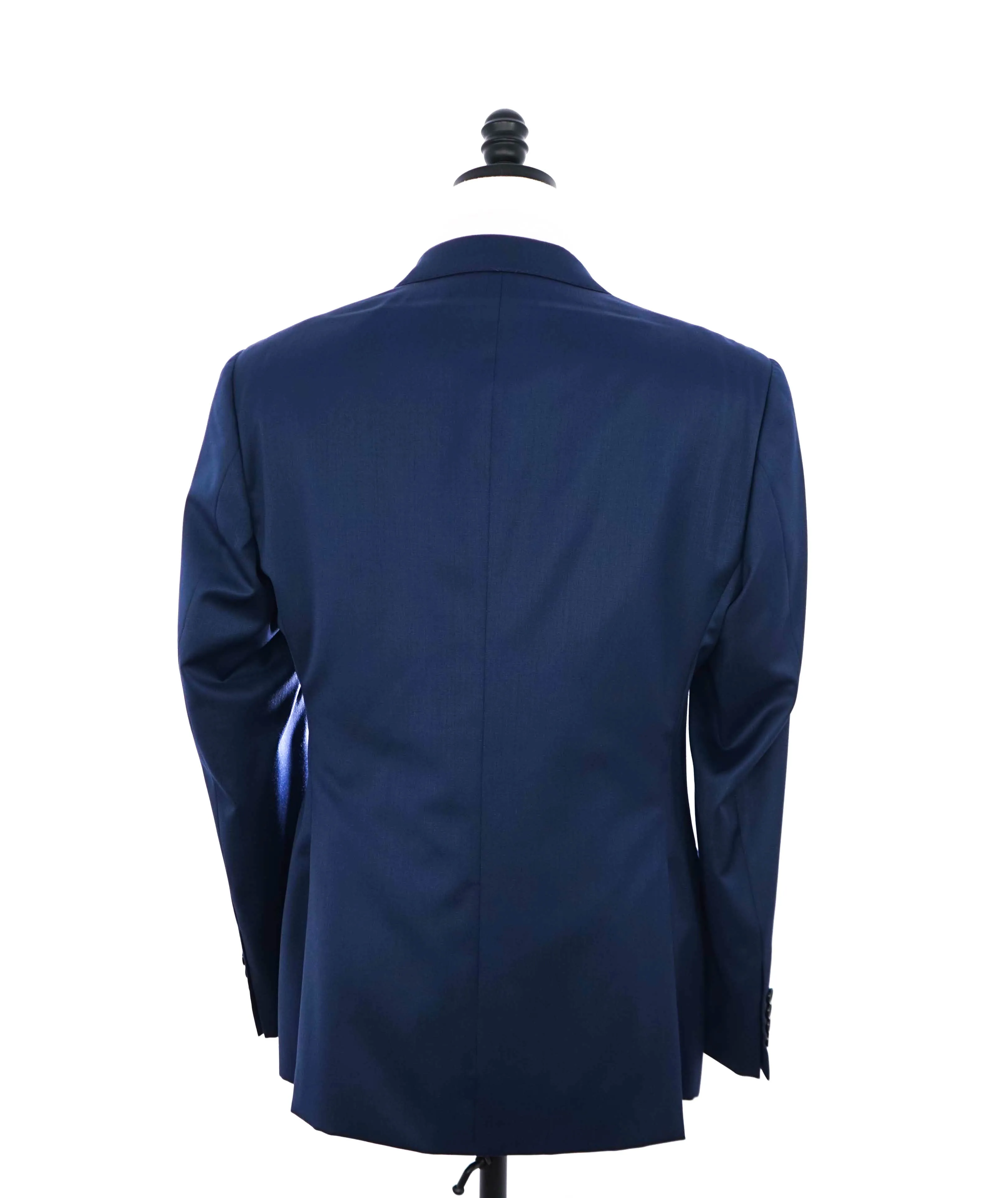 ARMANI COLLEZIONI -  Cobalt Blue 2-Button Notch Lapel Suit - 40R