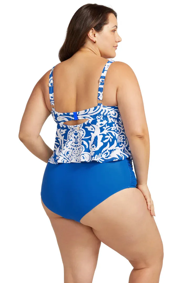 ARTESANDS- WOMEN'S BLUE BOTTICELLI SWIM BOTTOM