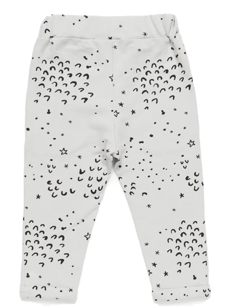 Artie - Grey Dots  French Terry Joggers