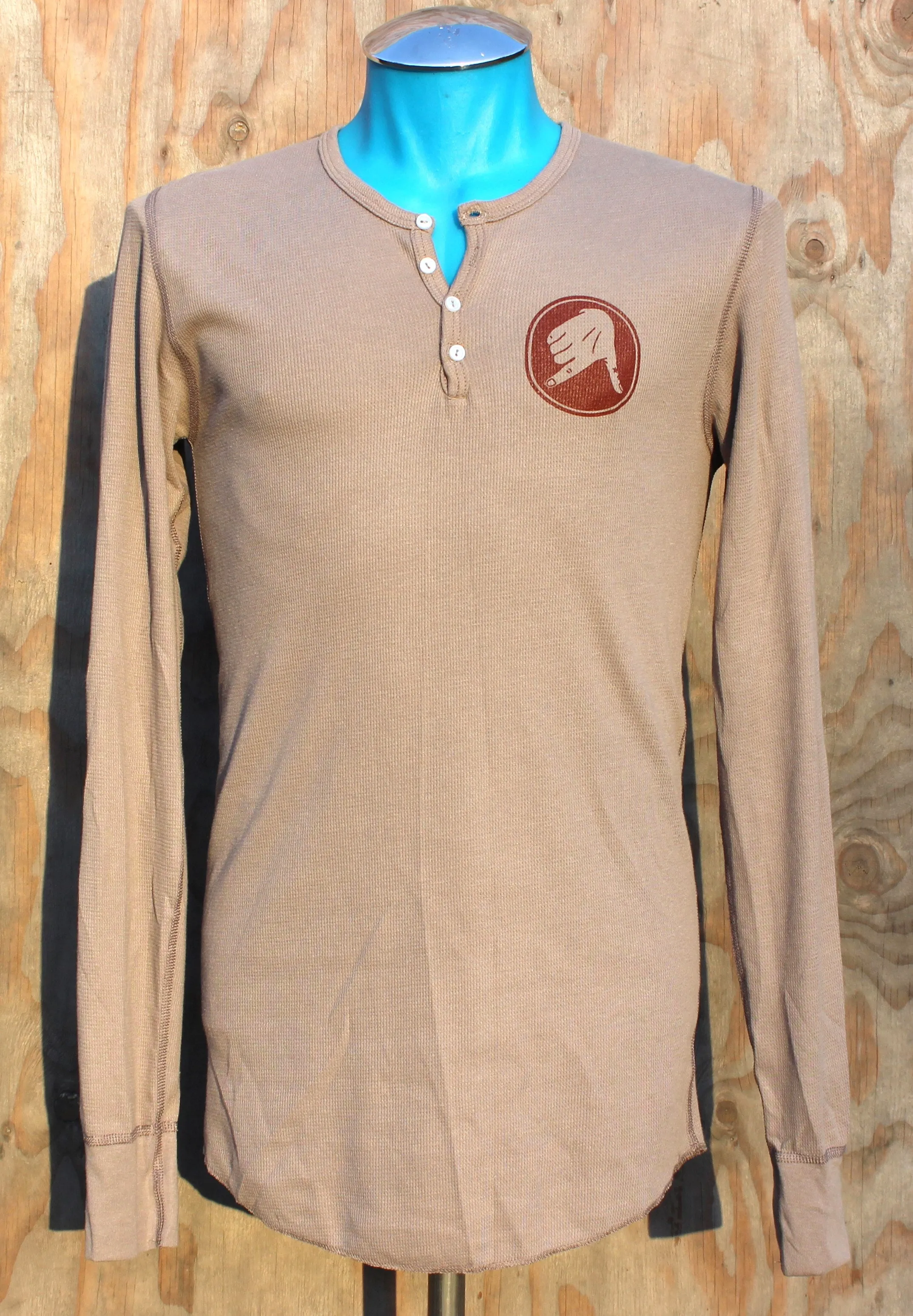 Ash AK Hand Map Henley(Thermal)