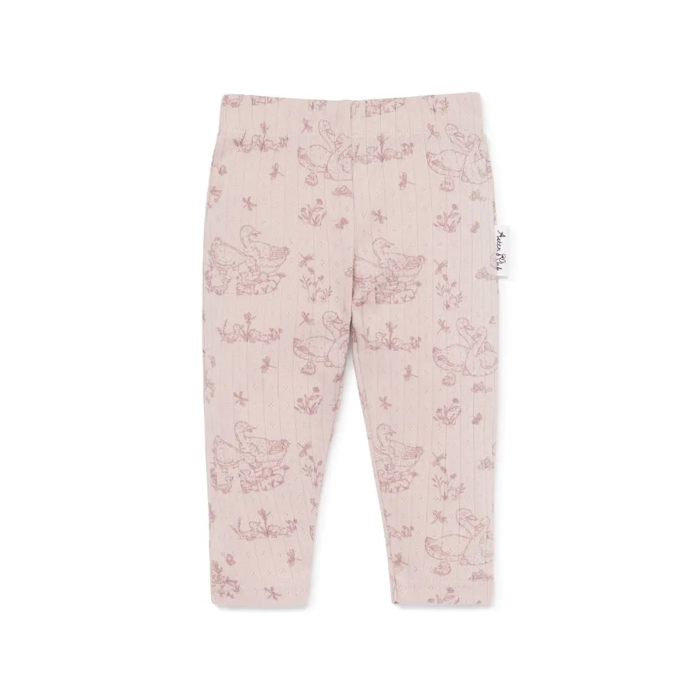 Aster & Oak Duck Family Leggings