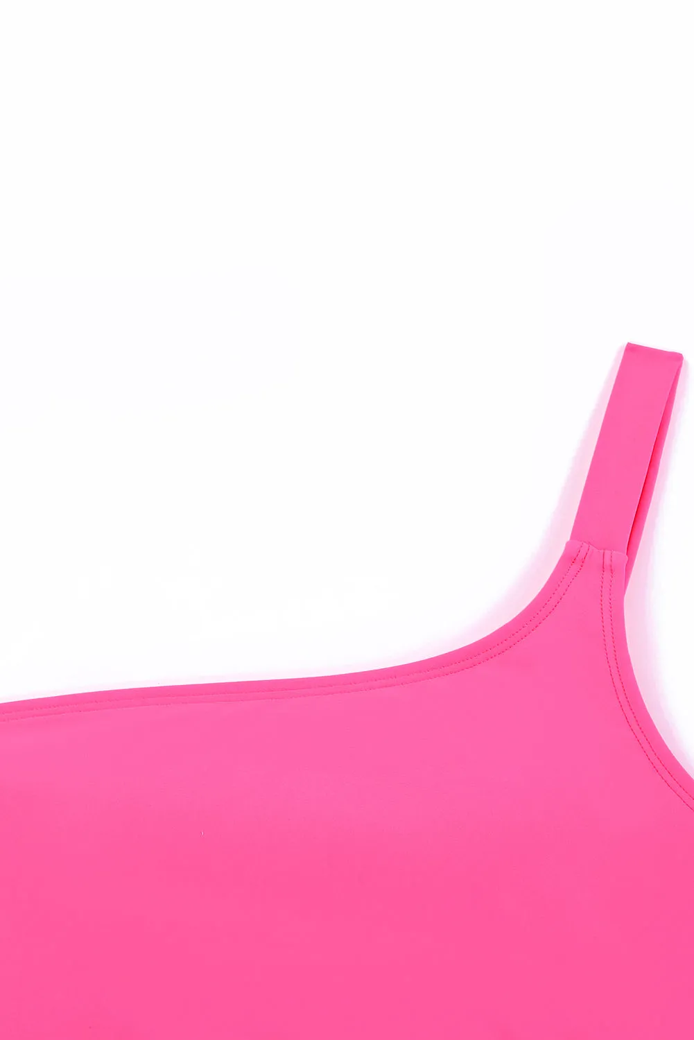 Asymmetric Cutout One Piece Swimsuit