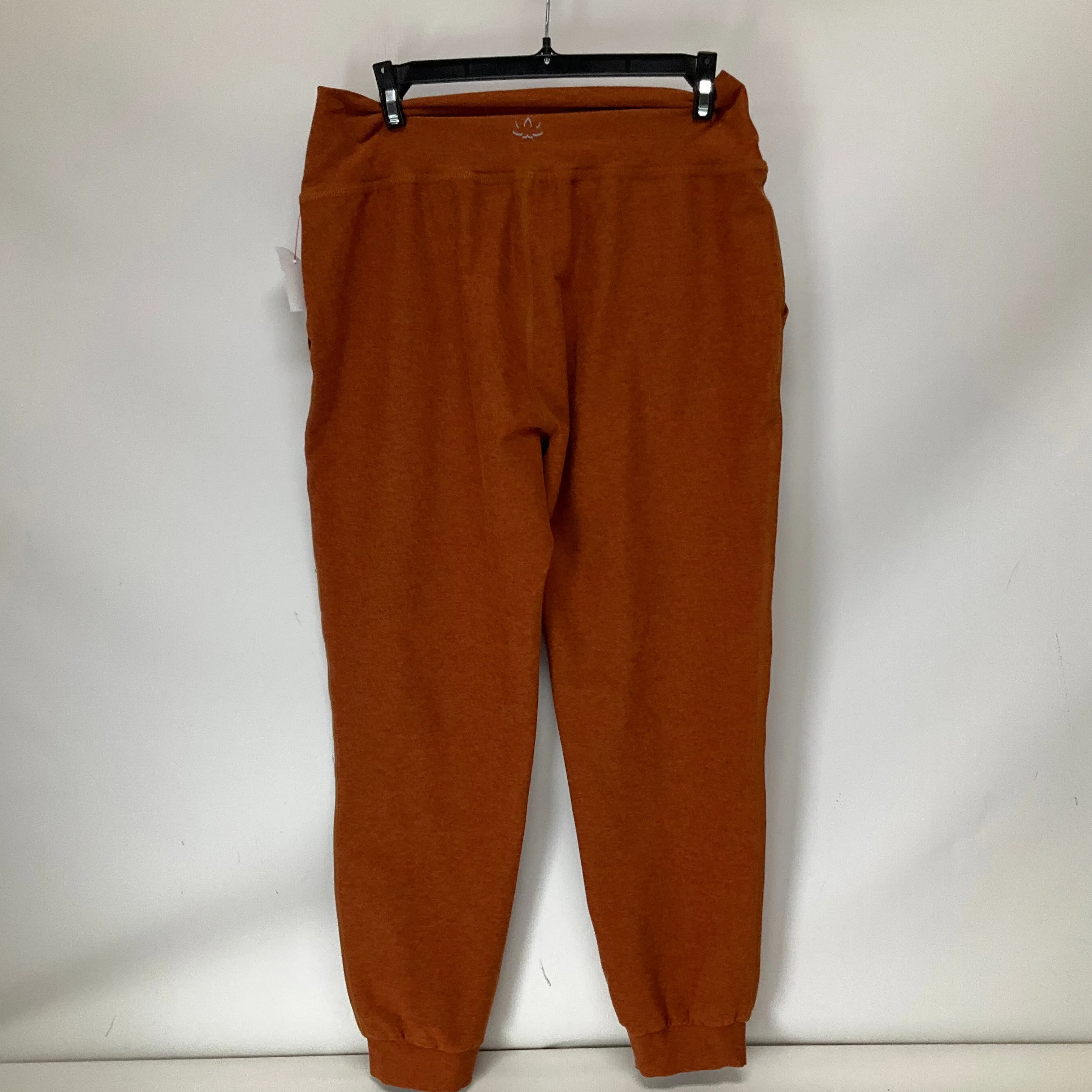 Athletic Leggings By Beyond Yoga In Orange, Size: L