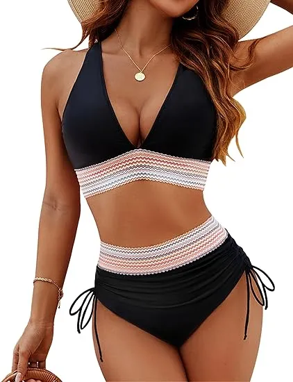 Ava | High-Waisted Bikini Set