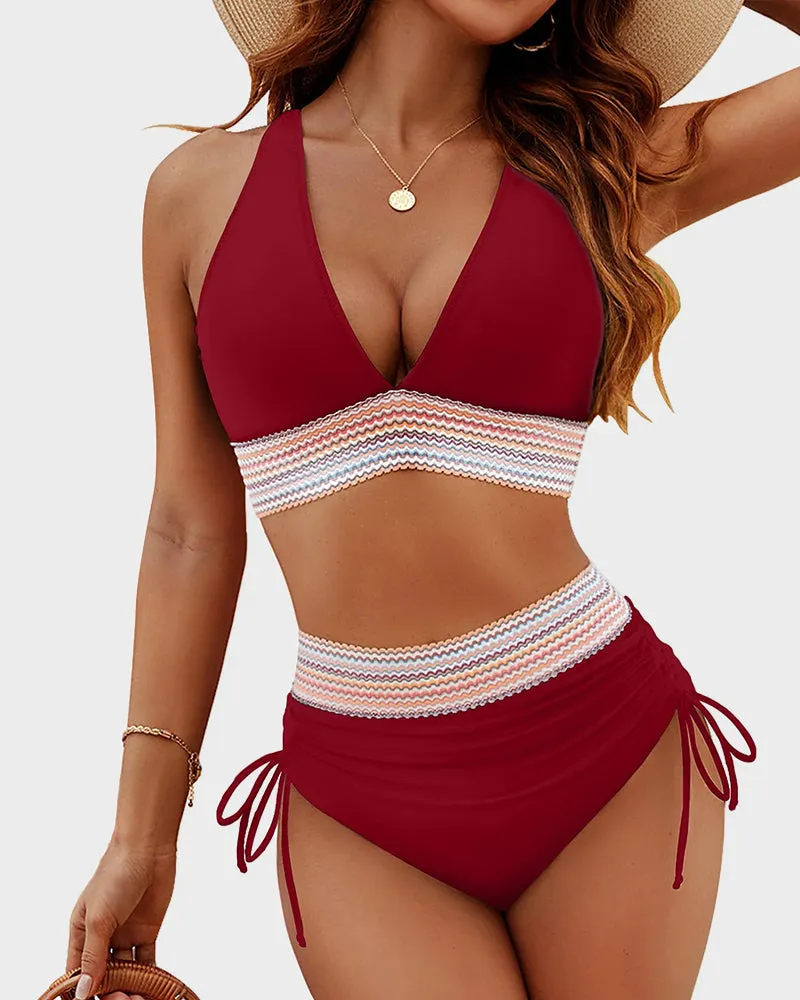 Ava | High-Waisted Bikini Set
