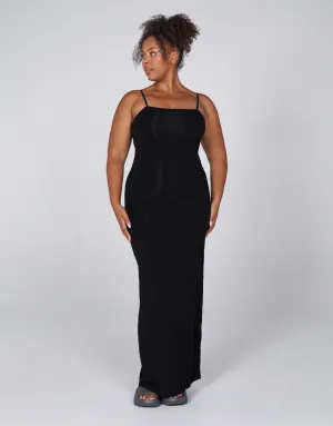 AW Oasis Dress- Storm (Black)