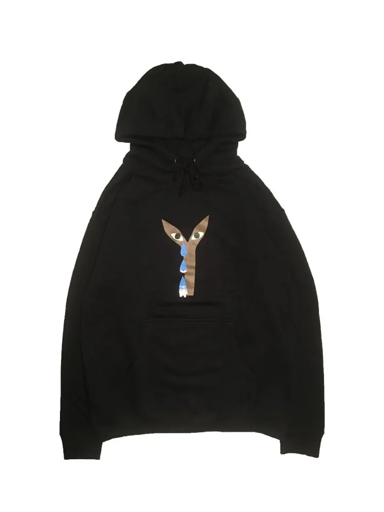Aya’s frozen tears hoodie black