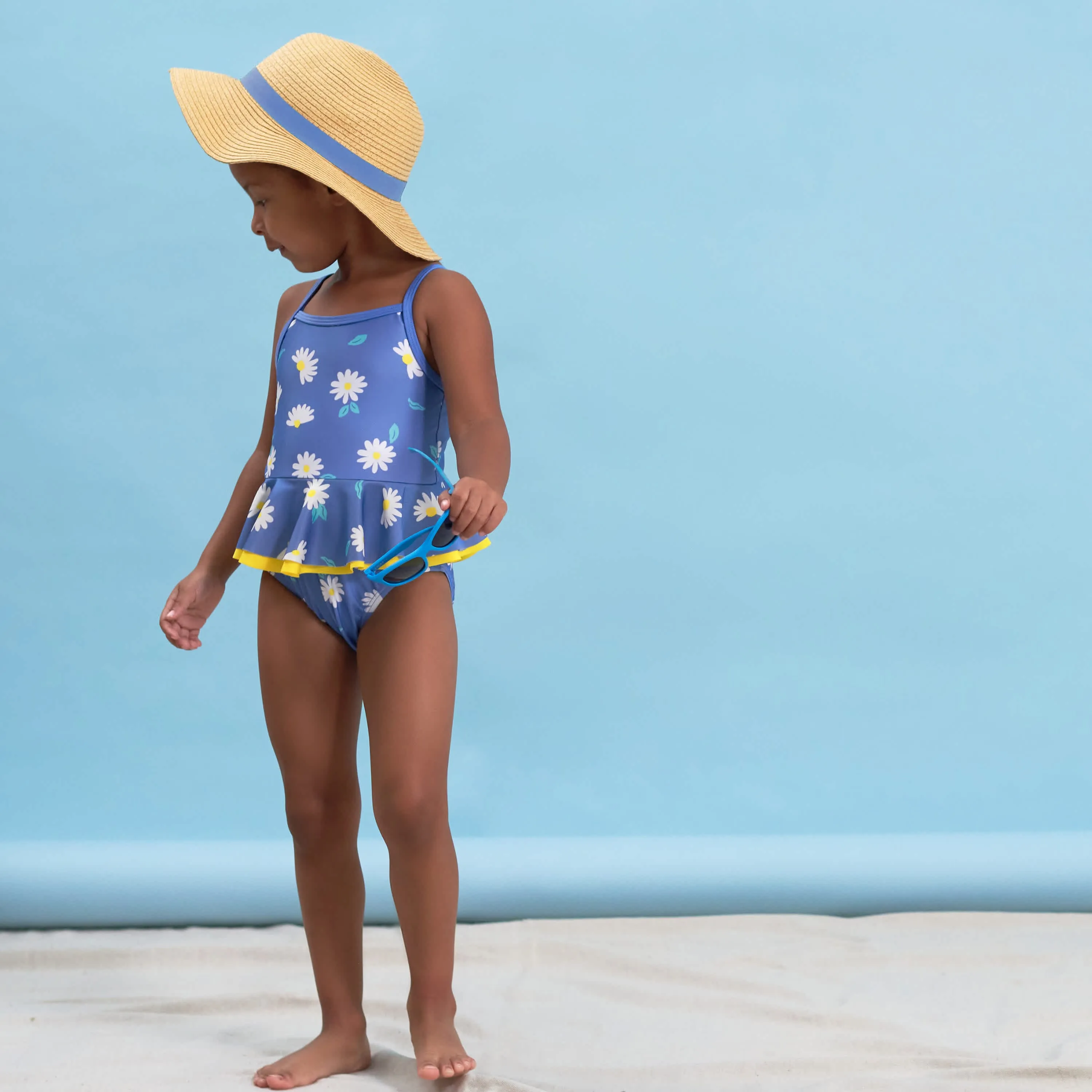 Baby & Toddler Girls UPF 50  Darling Daisy One-Piece Swimsuit