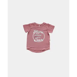 Baby Sprouts Here Comes the Sun Screen Printed Tee