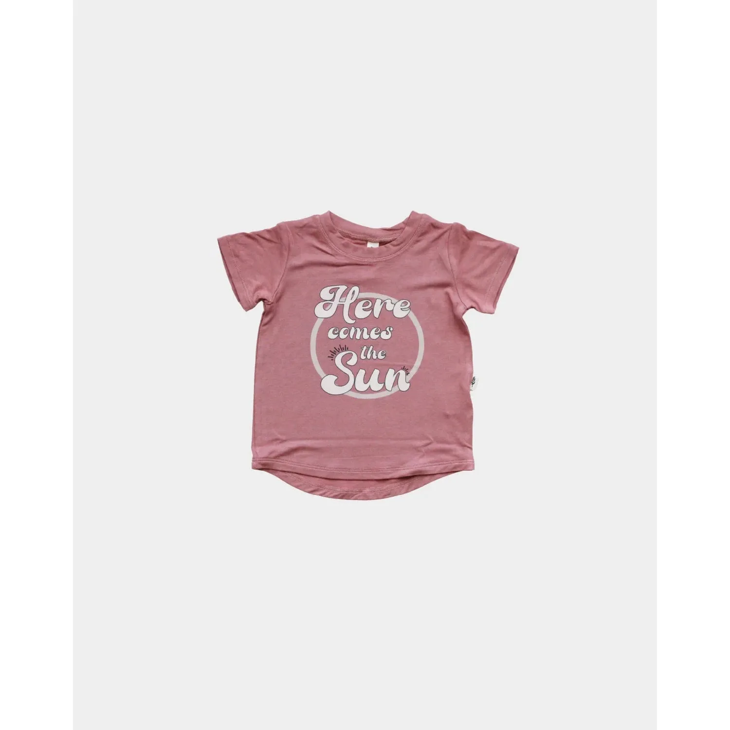 Baby Sprouts Here Comes the Sun Screen Printed Tee