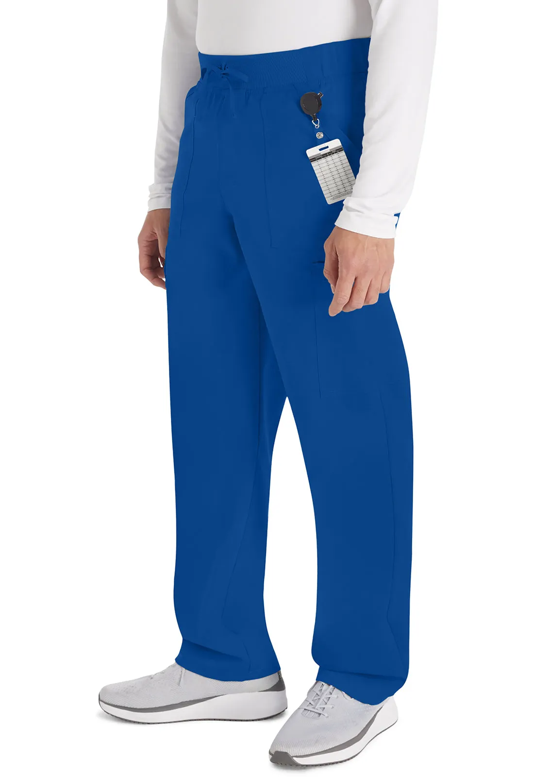 Balance DK270 Men's Mid Rise Zip Fly Straight Leg Pants Galaxy Blue