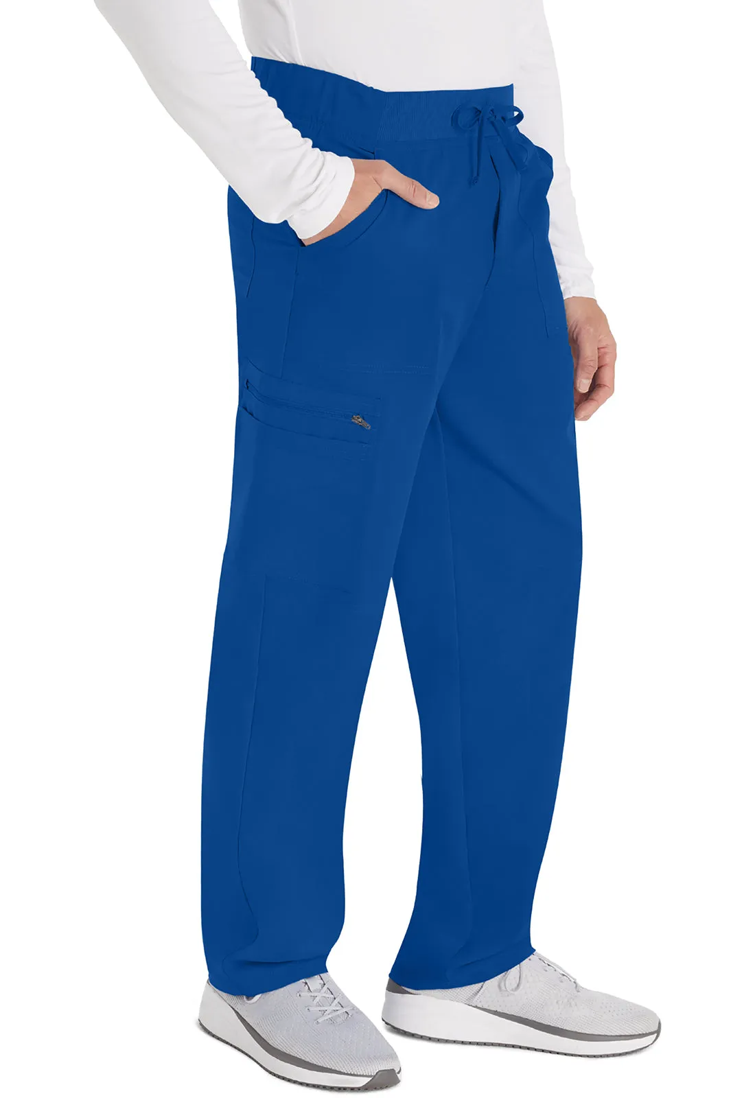 Balance DK270 Men's Mid Rise Zip Fly Straight Leg Pants Galaxy Blue