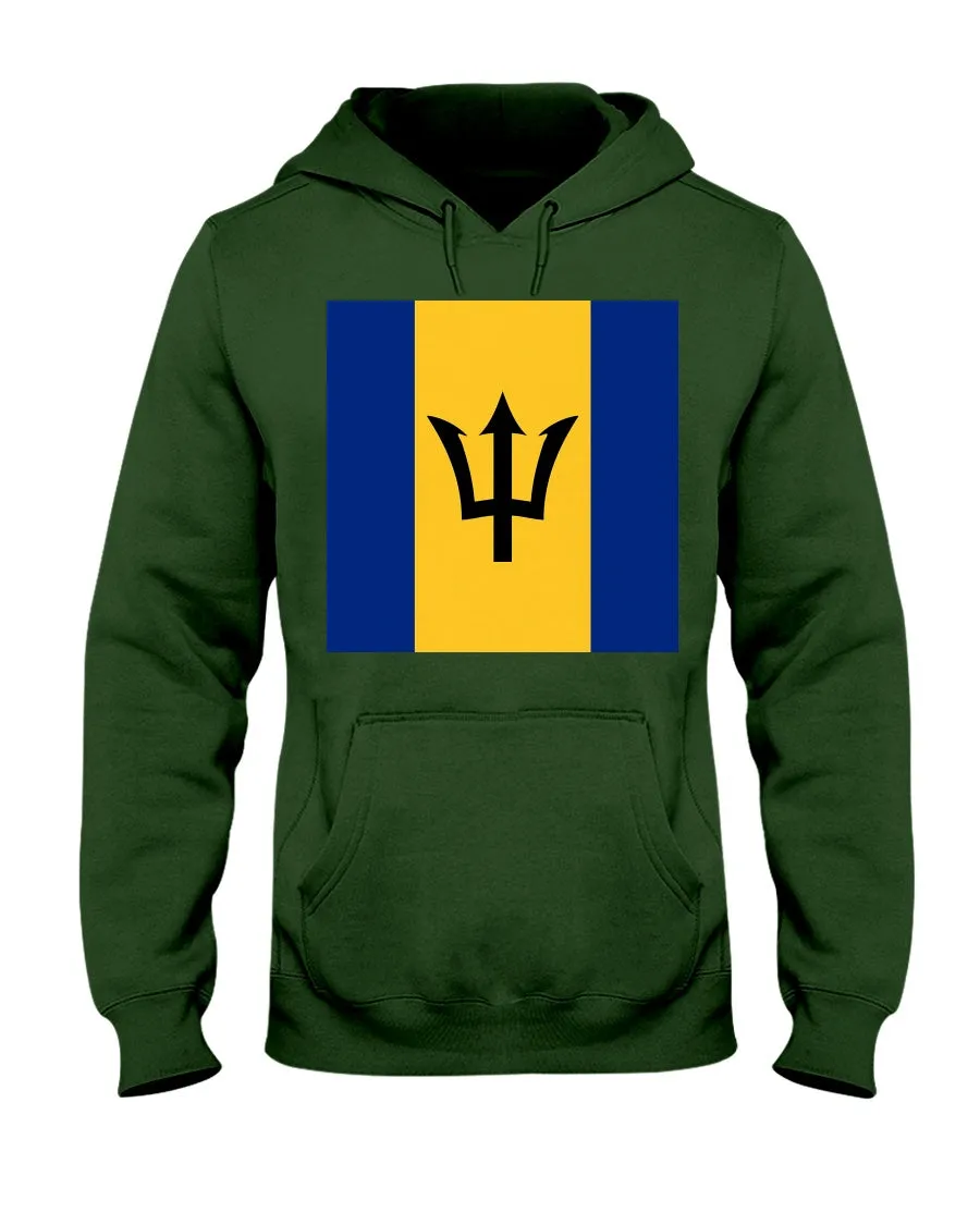 Barbados Flag Gildan  Hoodie