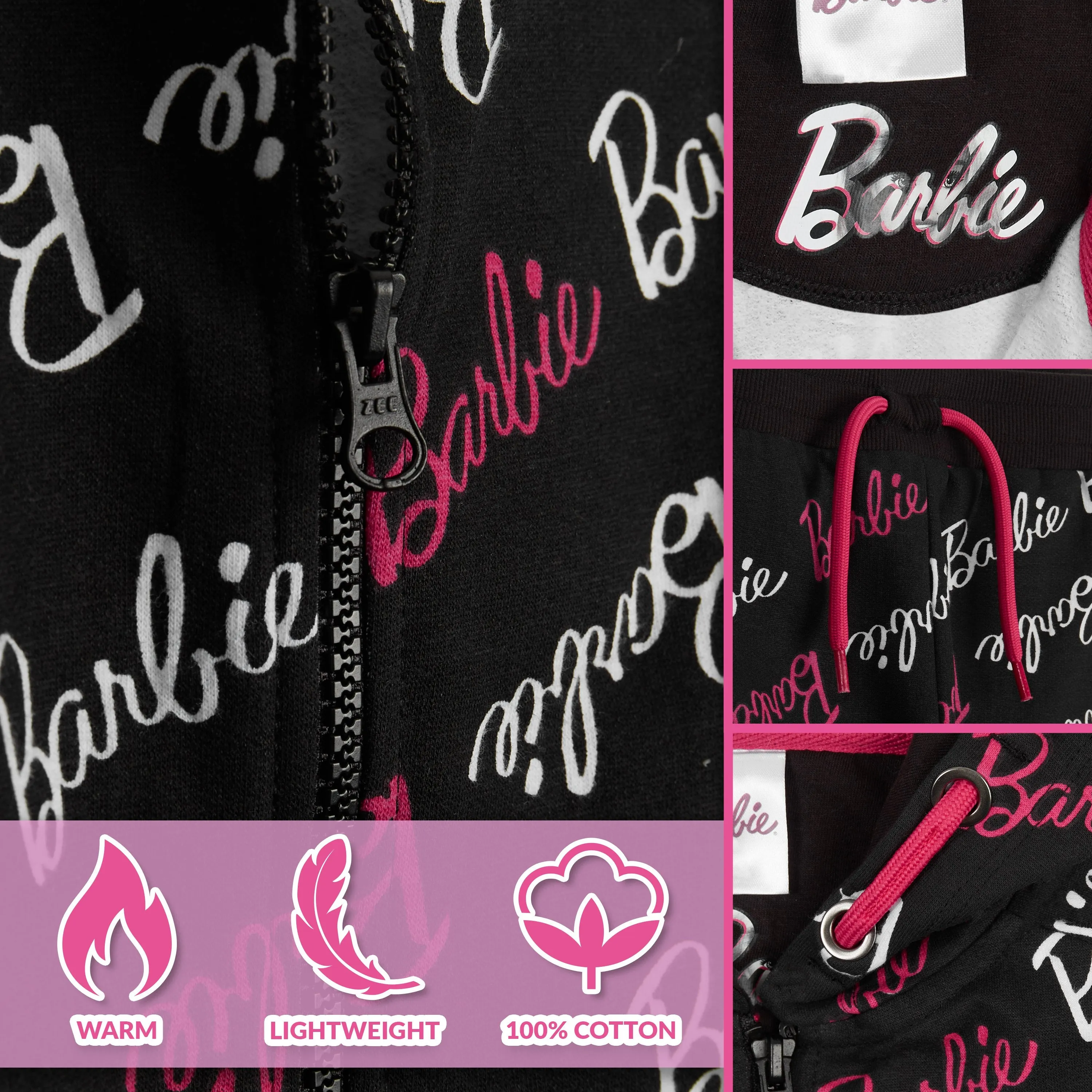 Barbie Girls Tracksuit, OfficB112-CC-PJL-GREEN-Sial Barbie Clothes Collection, Perfect Gift For Barbie Fans