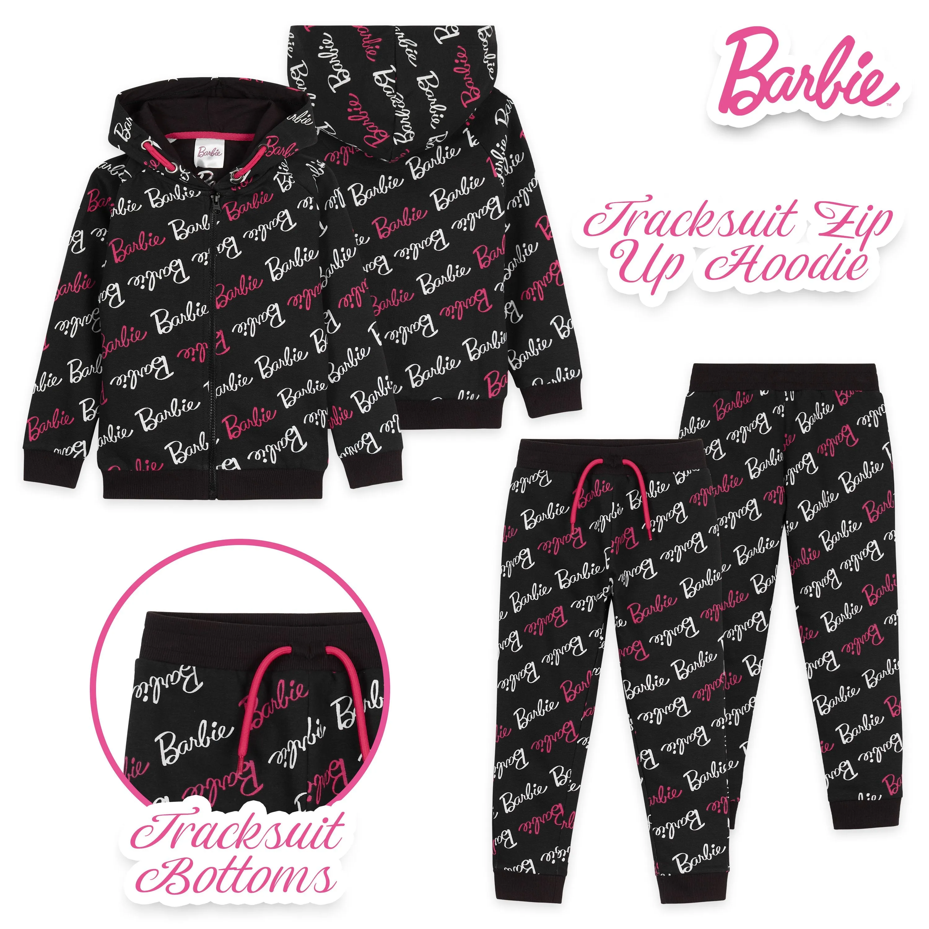 Barbie Girls Tracksuit, OfficB112-CC-PJL-GREEN-Sial Barbie Clothes Collection, Perfect Gift For Barbie Fans