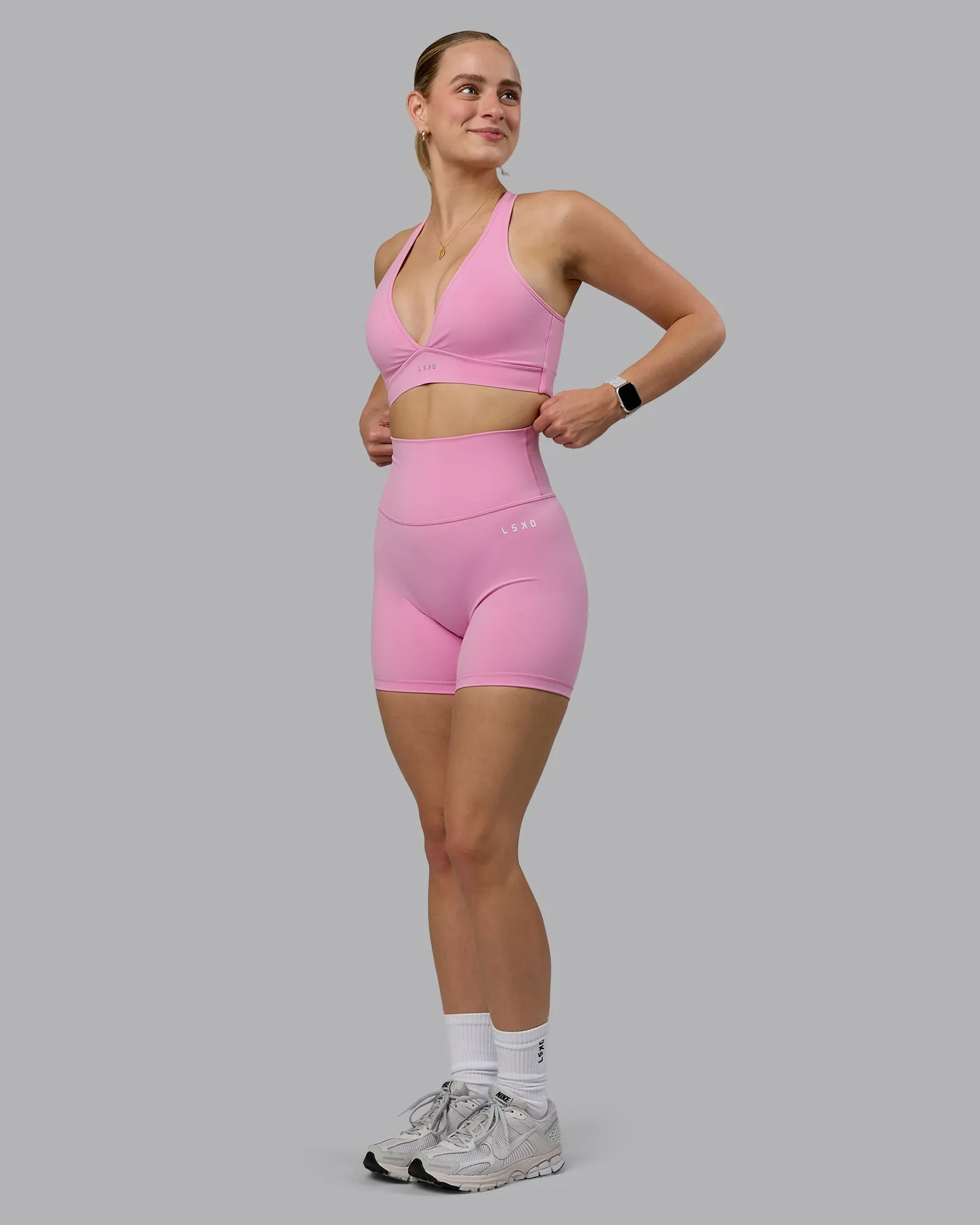 Base 2.0 Mid Short Tights - Bubblegum