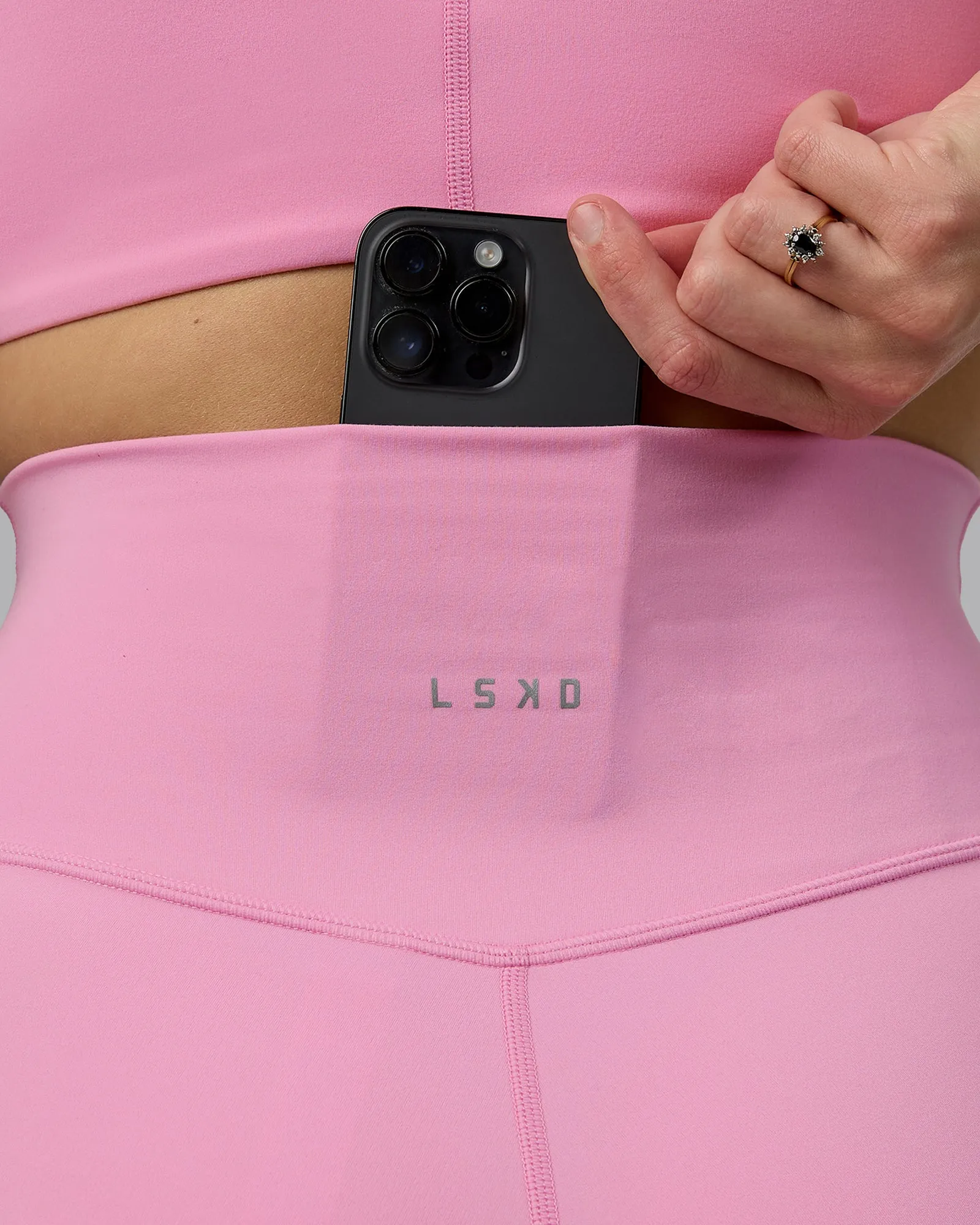 Base 2.0 Mid Short Tights - Bubblegum