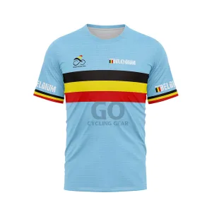 Belgian Team Retro Cycling T-Shirt