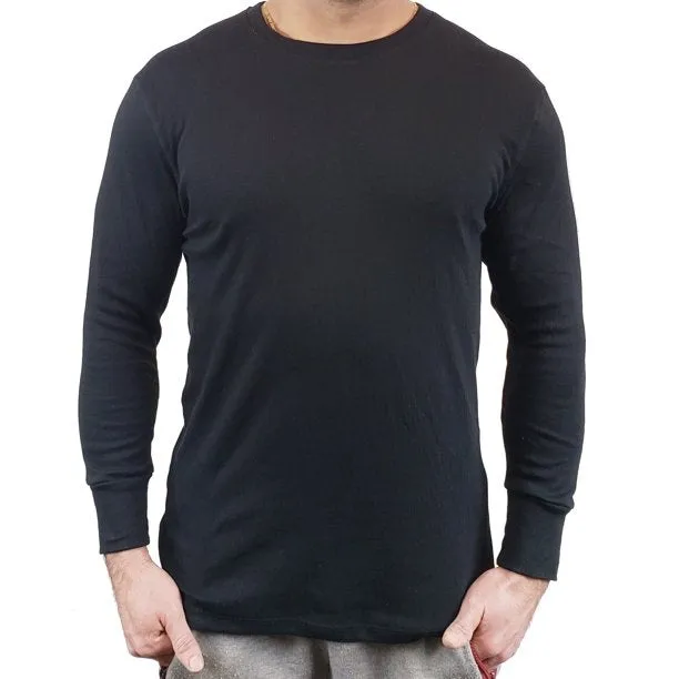 Big & Tall Long Sleeve Thermal Top | Fleece-Lined Base Layer