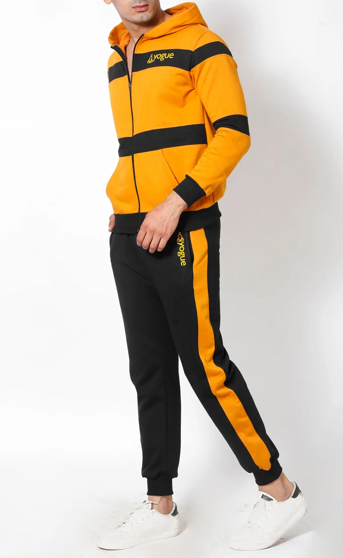 Black & Gold Thermal Tracksuit