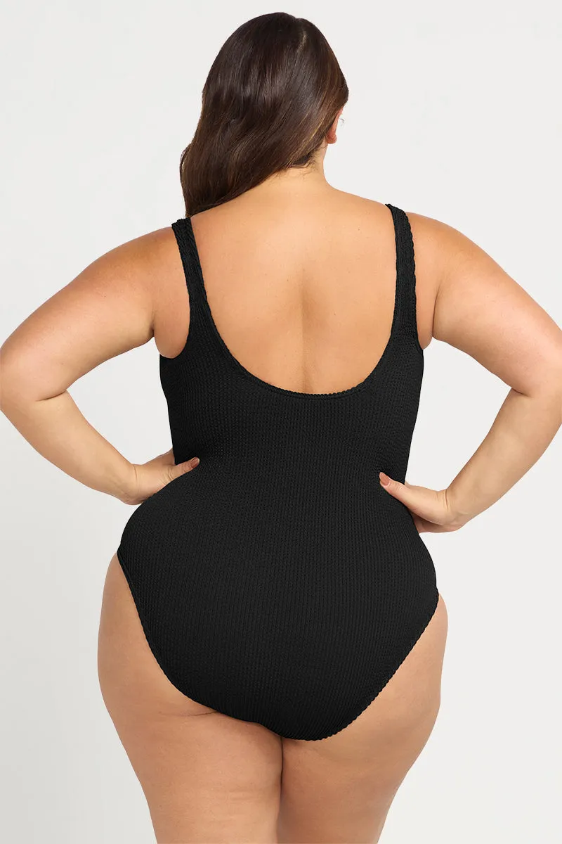 Black Arte Eco Klimt One Piece