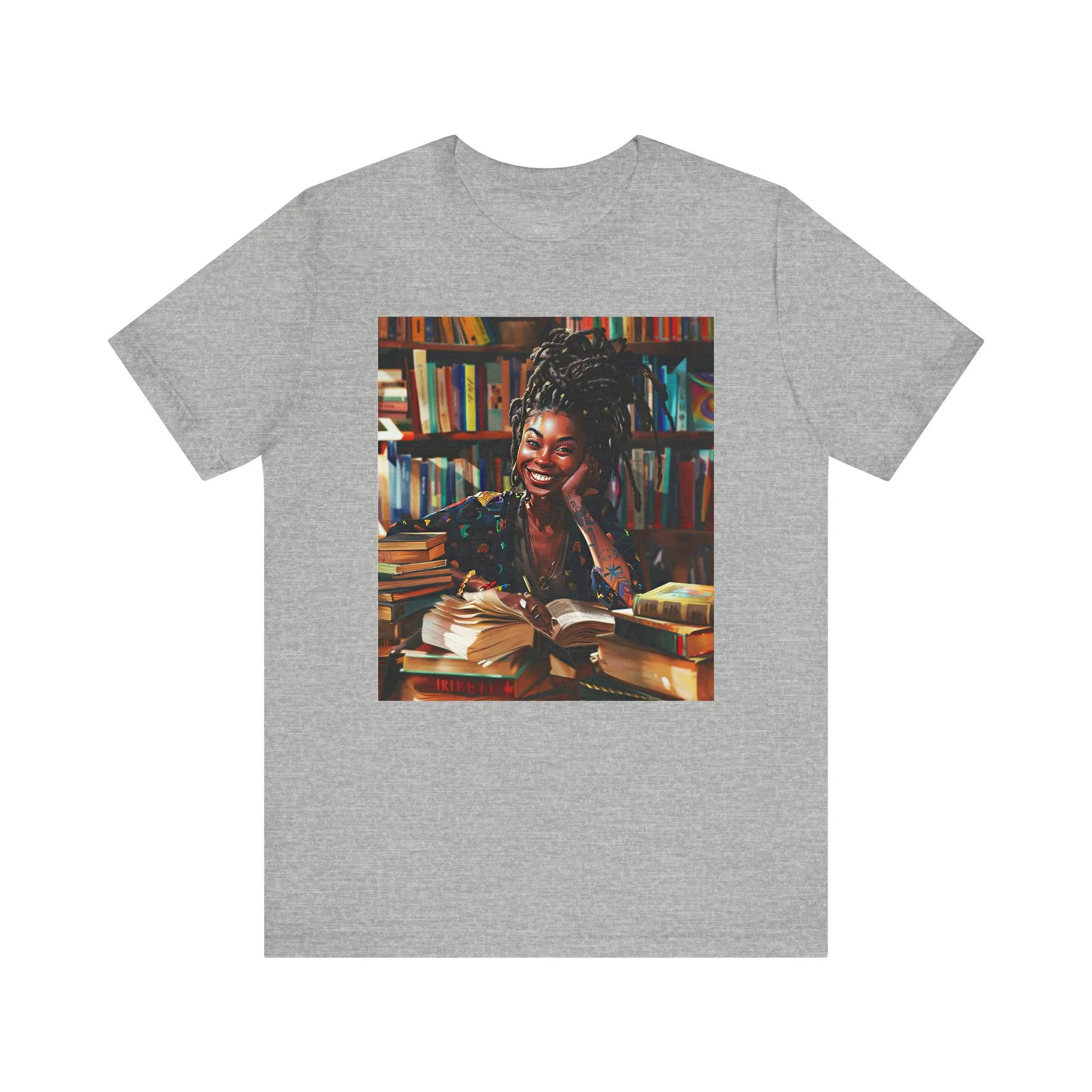 Black Girl Student Tee Shirt Happy Black Girl