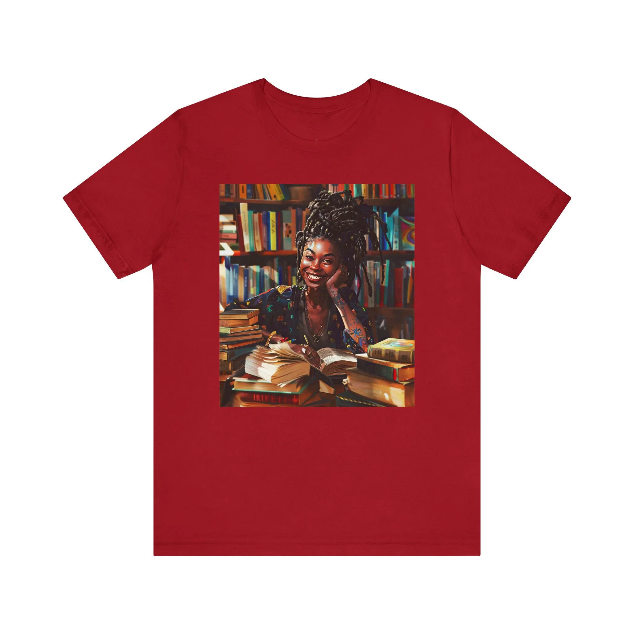 Black Girl Student Tee Shirt Happy Black Girl