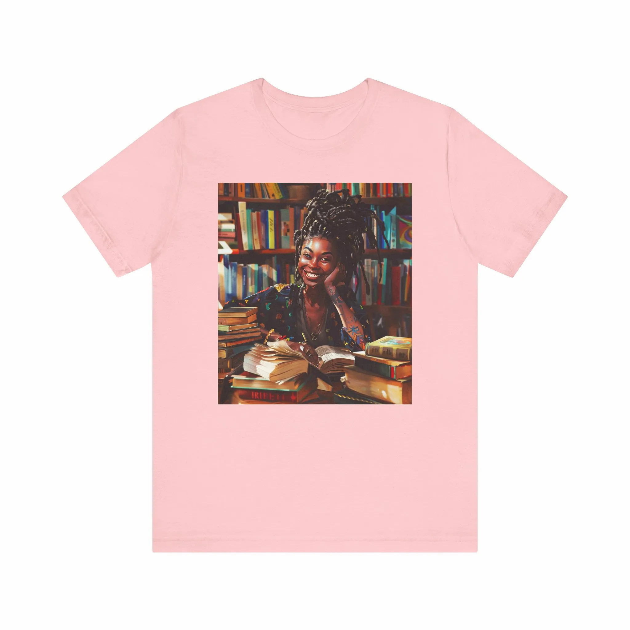Black Girl Student Tee Shirt Happy Black Girl