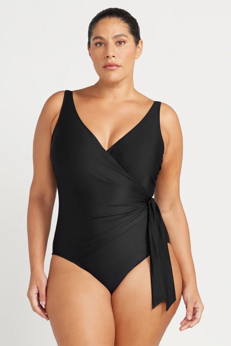 Black Hues Hayes D / DD Cup Underwire One Piece