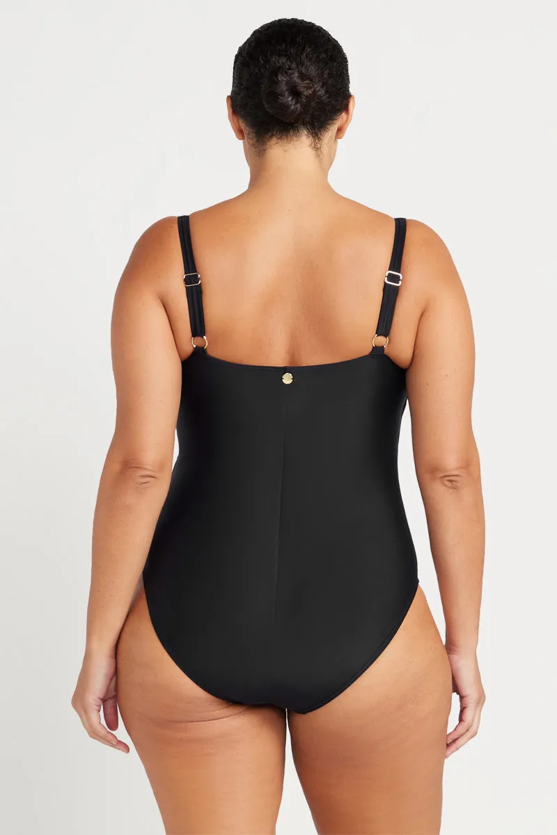 Black Hues Hayes D / DD Cup Underwire One Piece