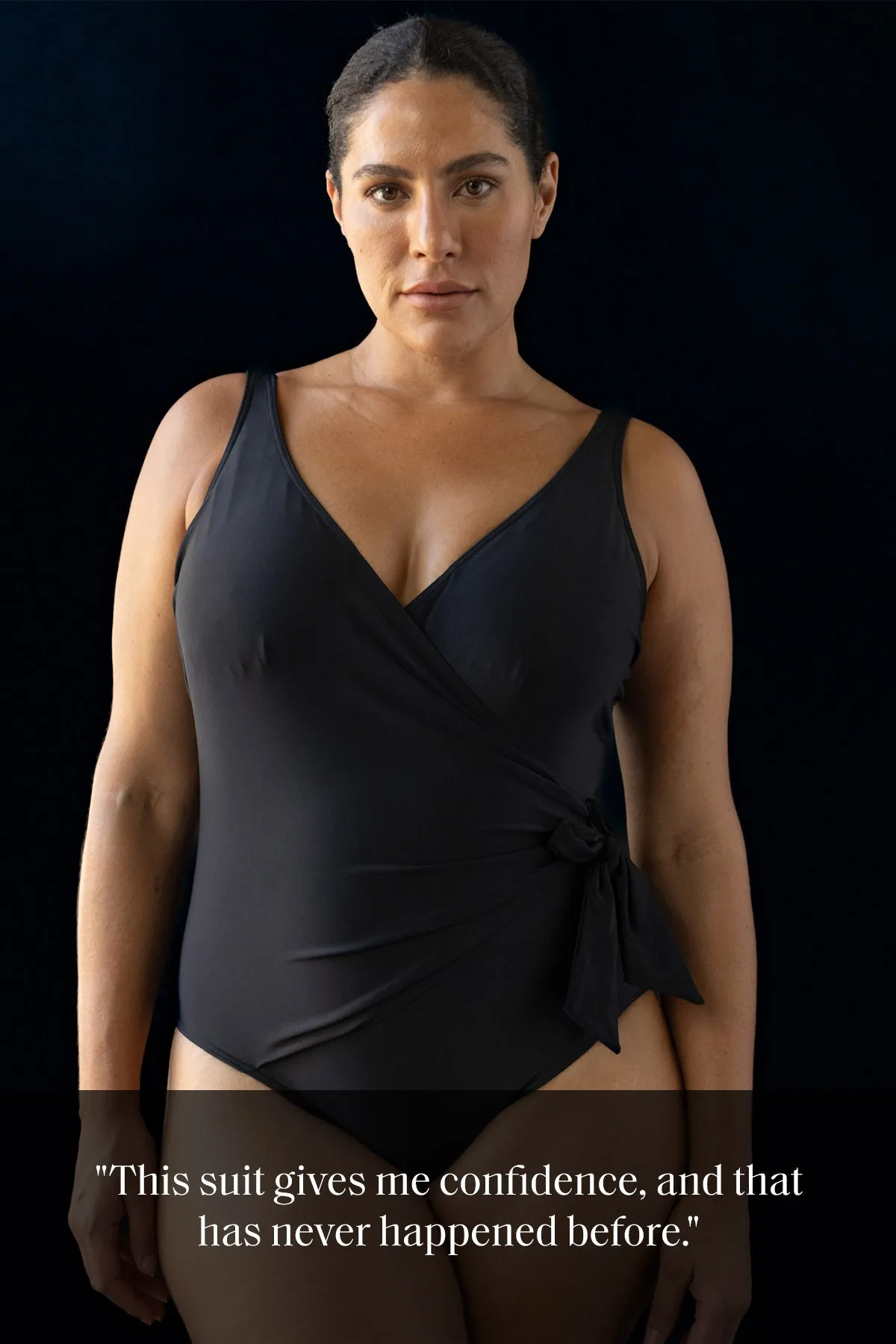 Black Hues Hayes D / DD Cup Underwire One Piece