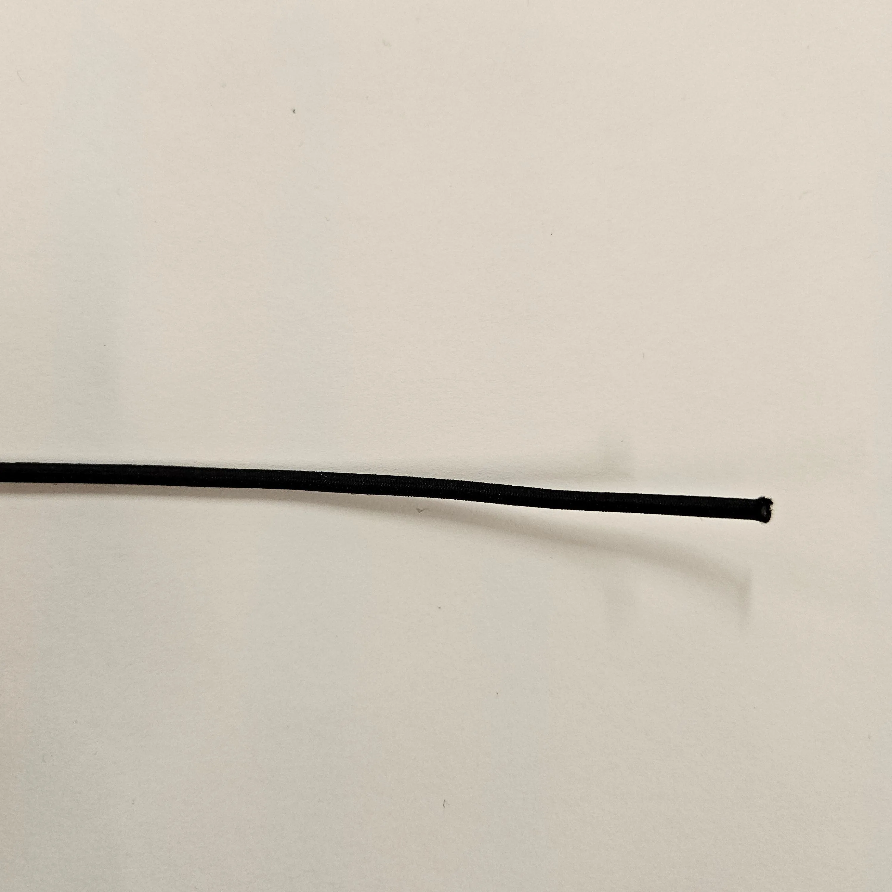 Black Shock Cord Elastic