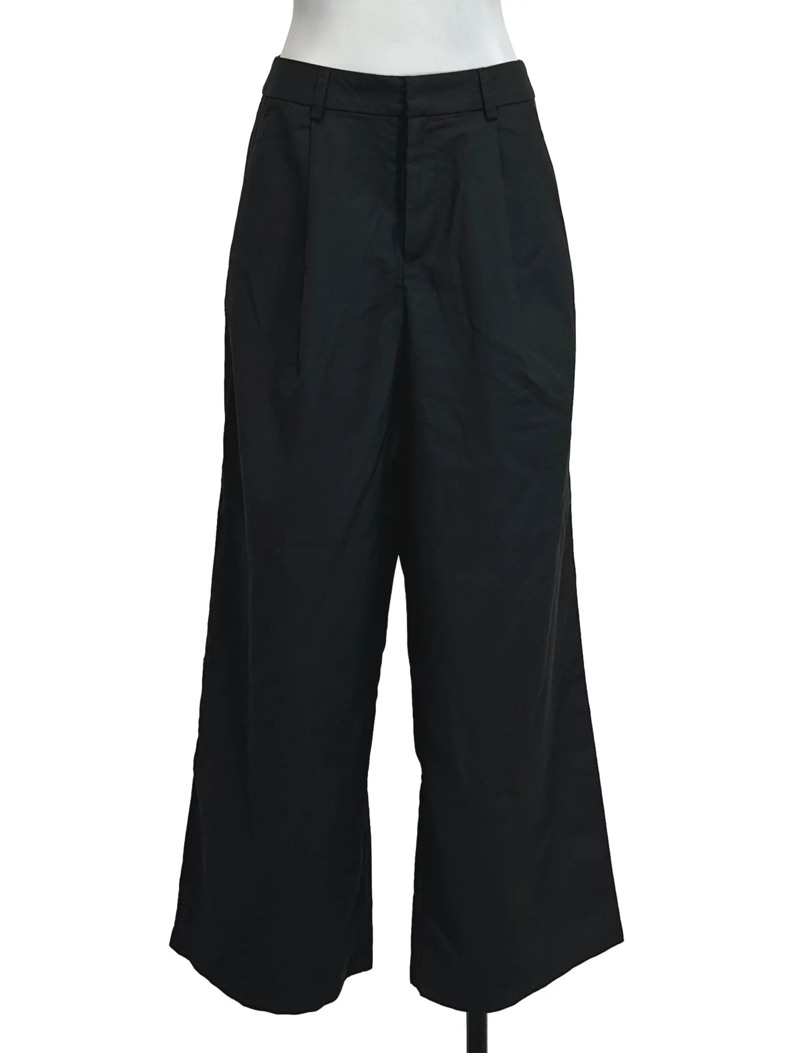 Black Straight Leg Pants