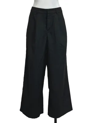 Black Straight Leg Pants
