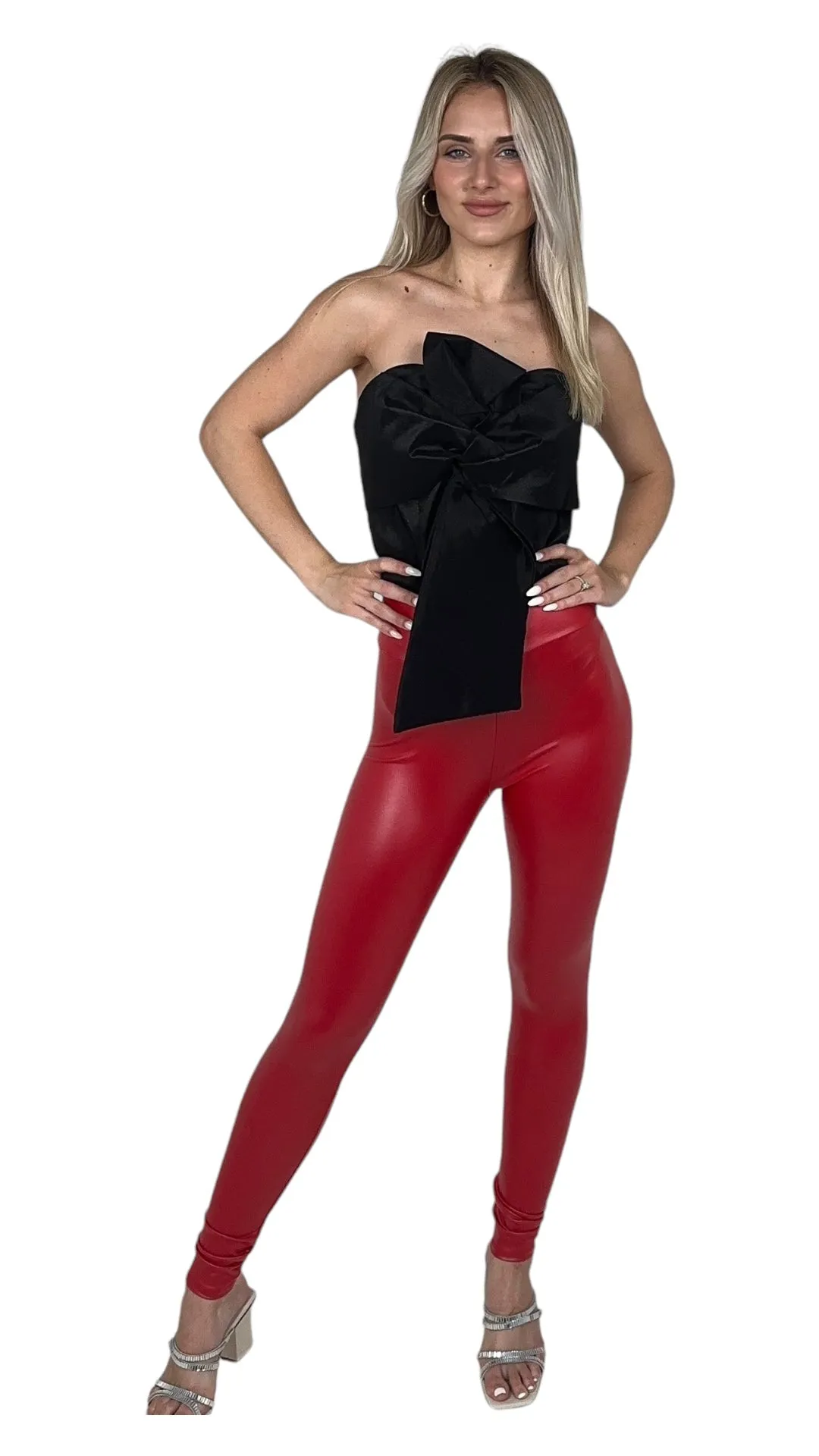 Black Strapless Tube Top