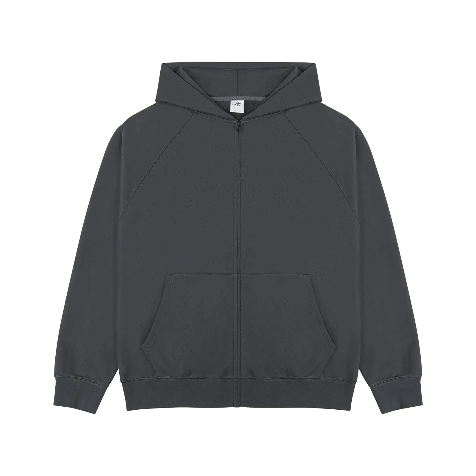 Blank Zip-up Hooded Hoodies