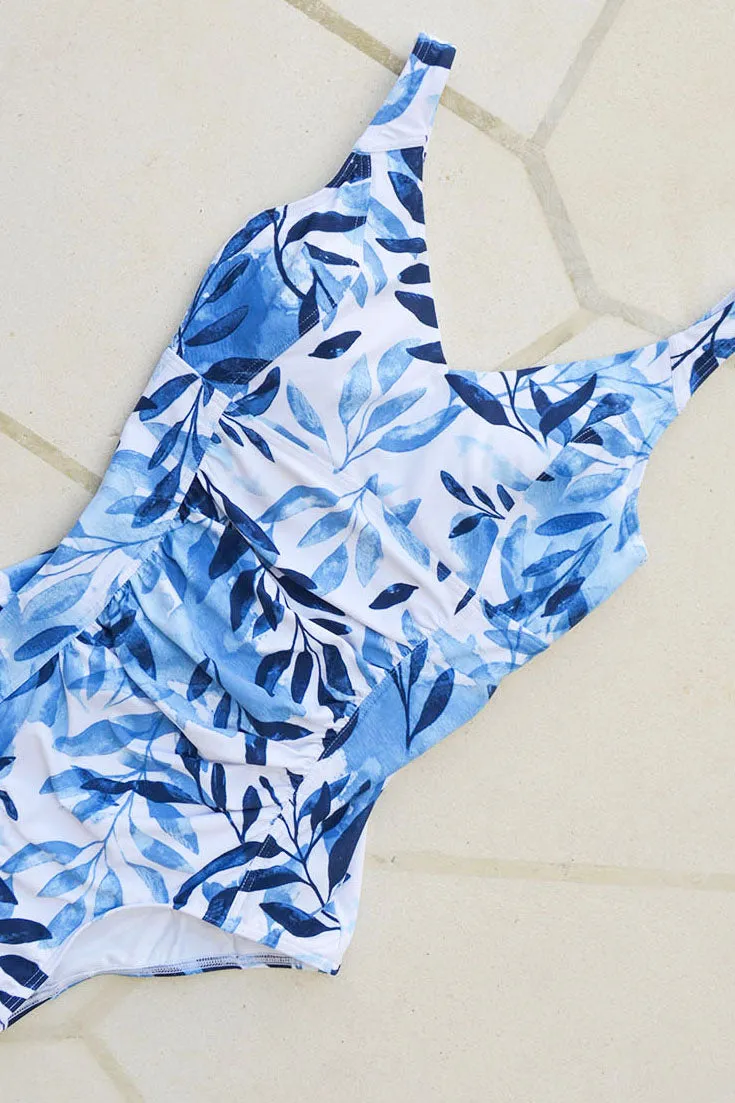 Blue Oasis Evelyn DD / E Cup Underwire One Piece Swimsuit