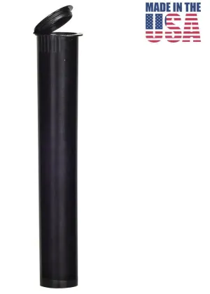 Blunt Tube 116mm - Made in USA - Black, White or Clear - (Various Counts)