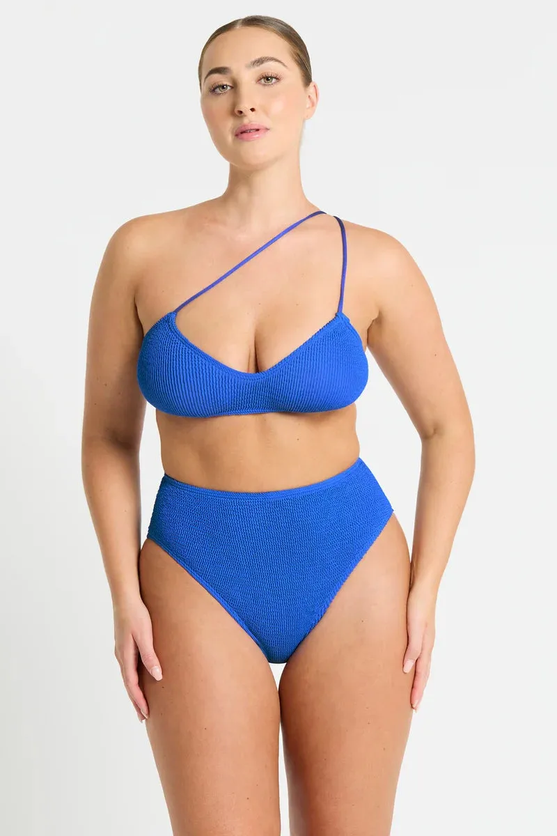 Bond-eye Selena Crop Cobalt Recycled