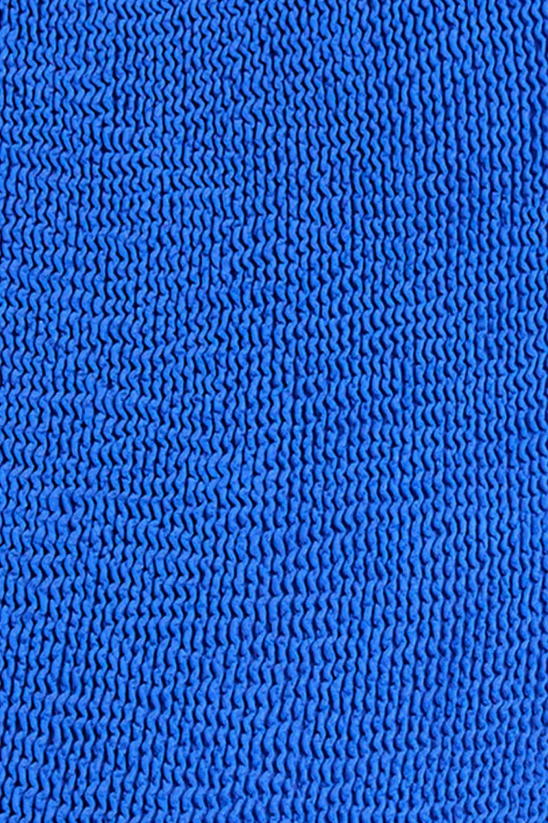 Bond-eye Selena Crop Cobalt Recycled