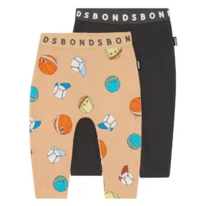 BONDS Roomies 2 Pack Legging - Hit Bounce Serve/La Femme Nikkita