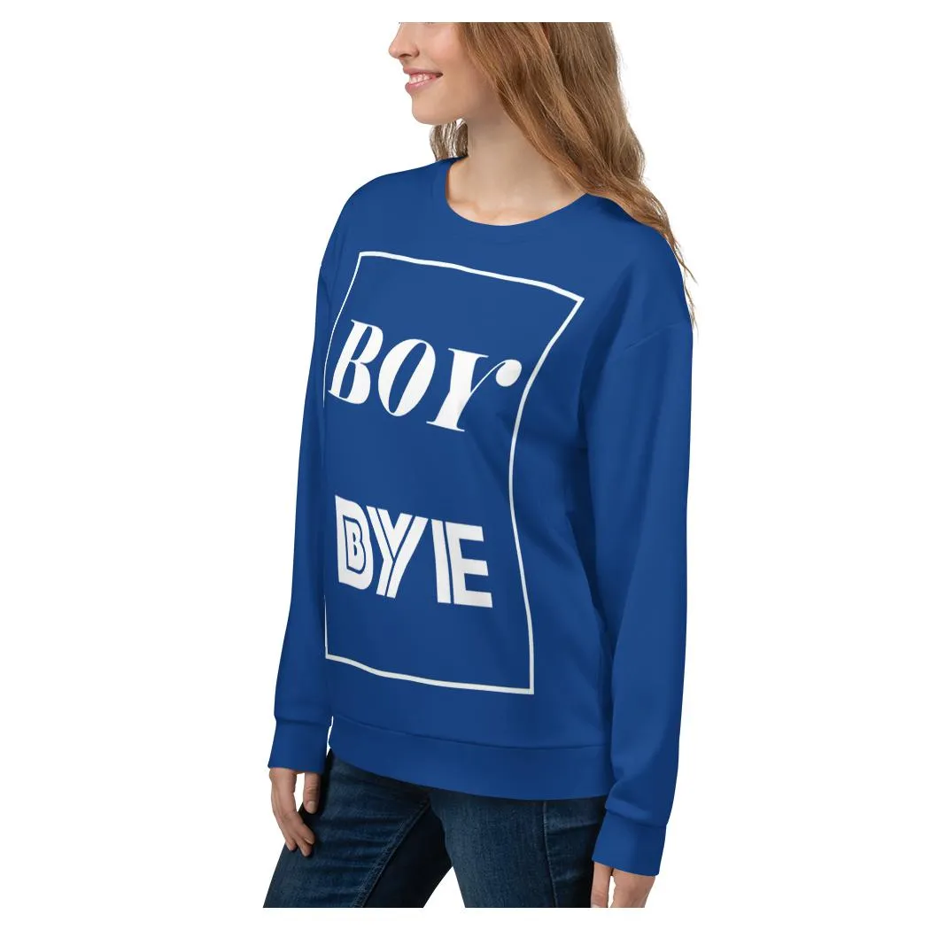 Boy BYE Sweatshirt (Royal)