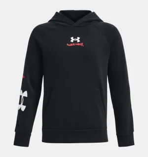 Boys' UA Rival Fleece Graphic Hoodie