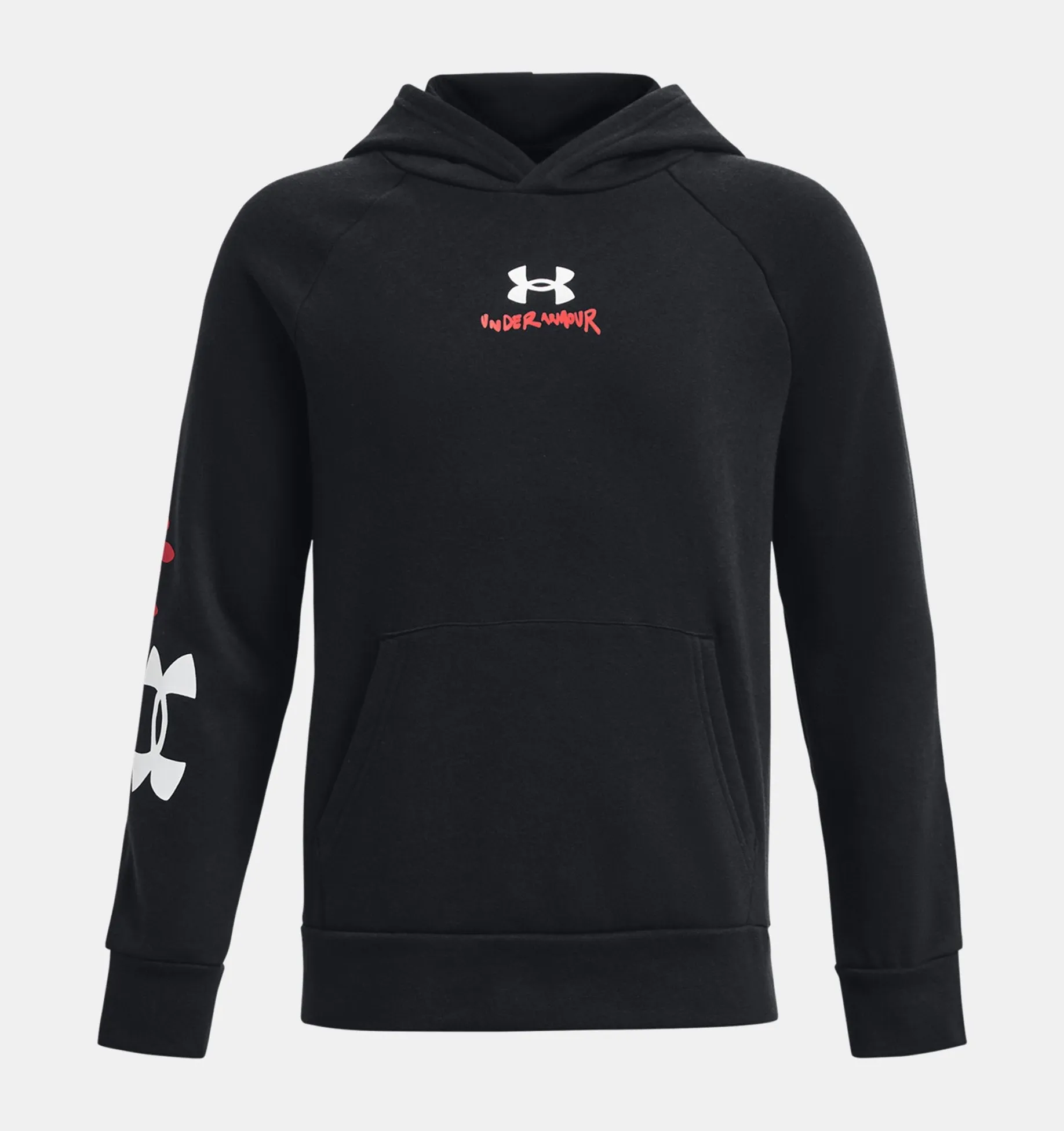 Boys' UA Rival Fleece Graphic Hoodie